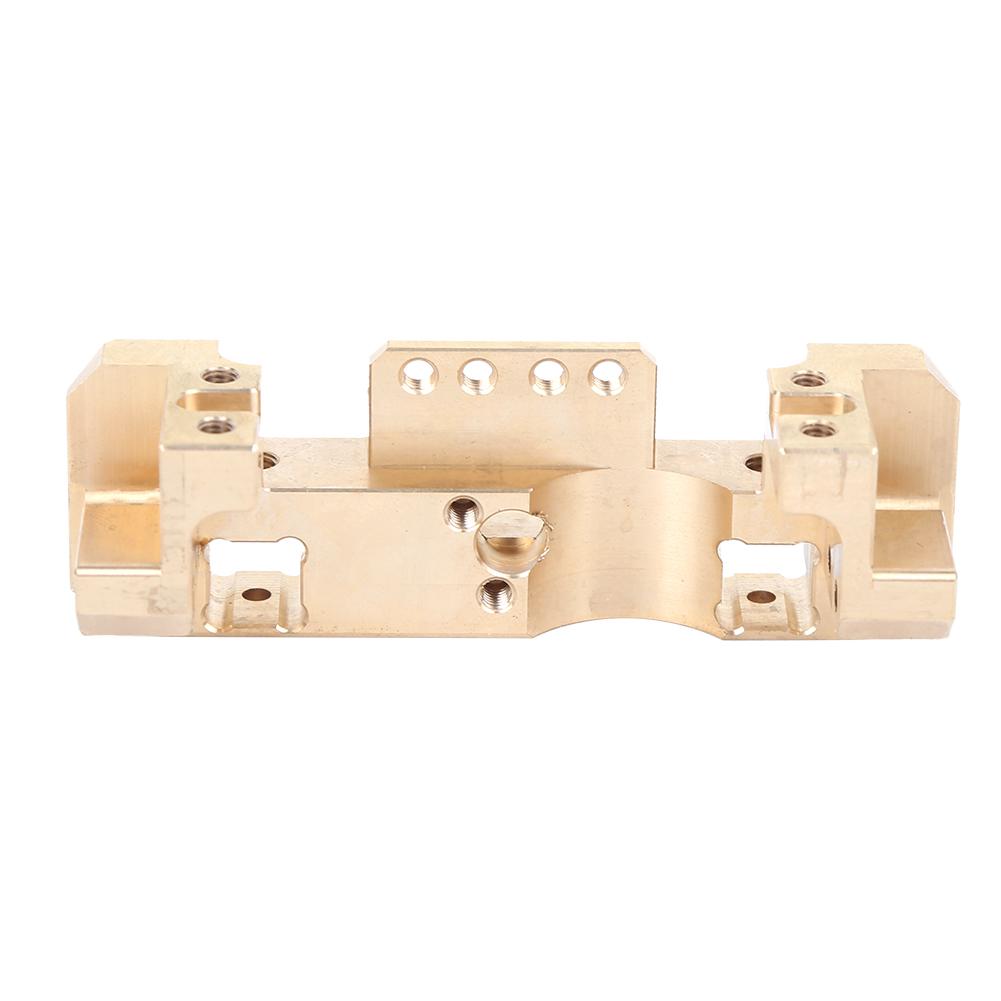 Brass Front Bumper Mount Servo Bracket Remote Control Model Accessory Fit for Traxxas TRX4 RC Car
