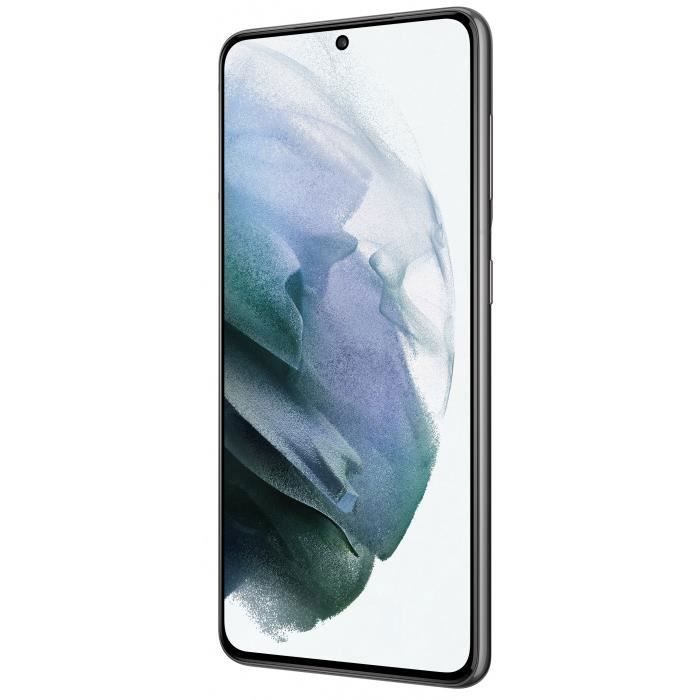 Восстановленный смартфон Samsung Galaxy S21 5G с поддержкой eSIM+SIM, разблокированный, цвет Серый