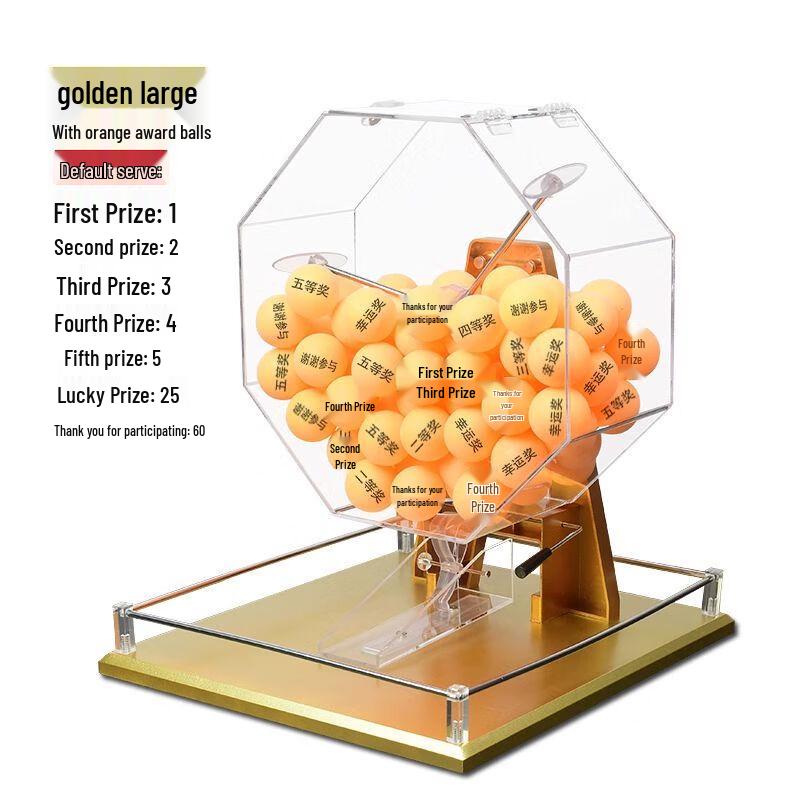 Manual Lottery & Raffle Machine