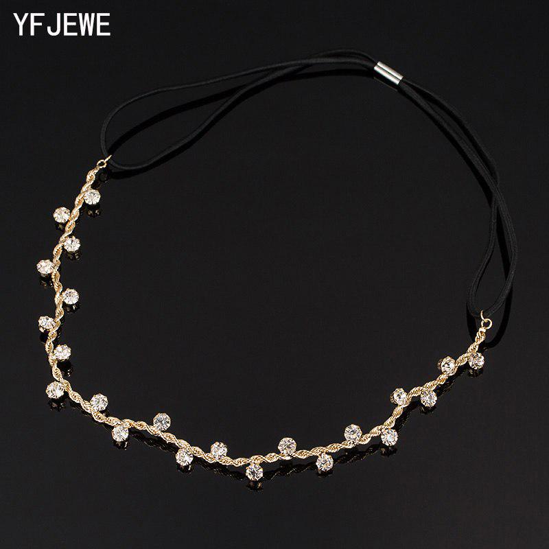 Ladies Hair Accessories Crystal Chain Charms Head Bands Women Jewelry Wedding Bridal Hair Jewelry