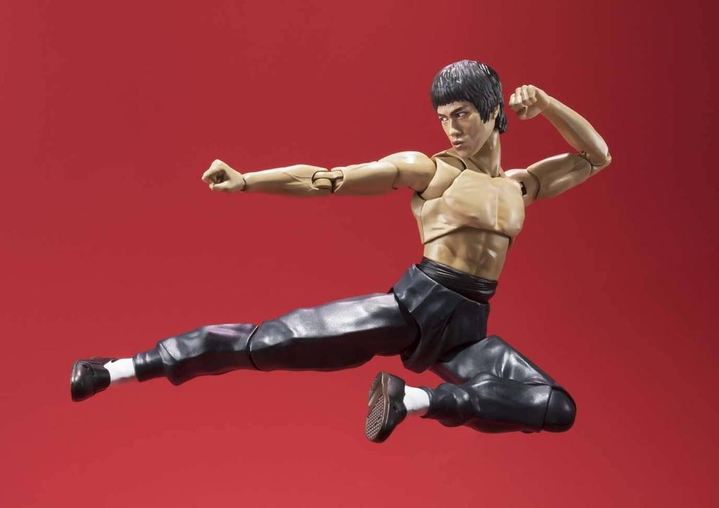 TAMASHII NATIONS Брюс Ли примерно 140 мм окрашенная подвижная фигурка SHFiguarts ABS&PVC