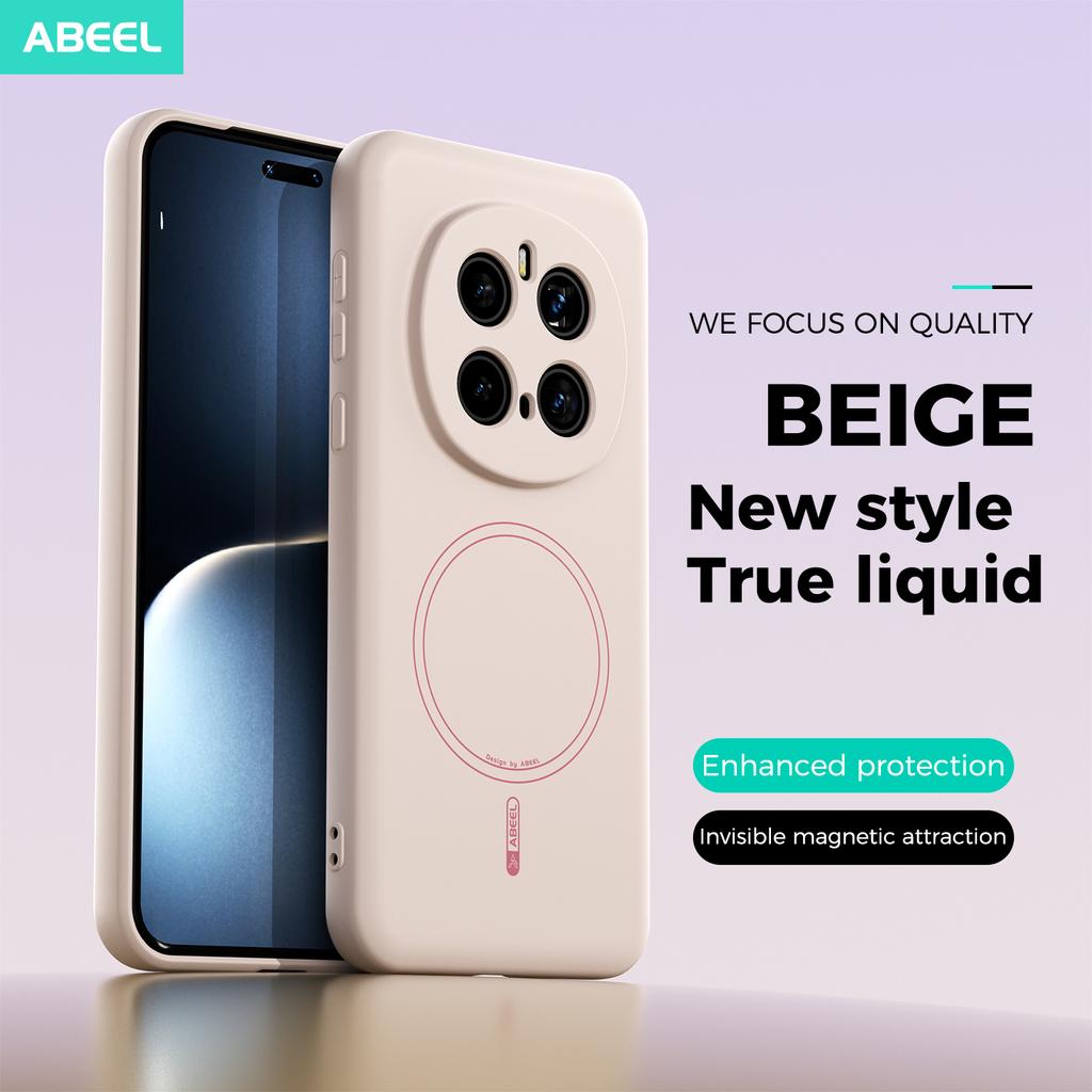 Чехол для Huawei Honor Magic 7 Pro Мягкий Жидкий Силикон Защитная Накладка на Заднюю Крышку Чехол-Ракушка Для Magic 7 7Pro