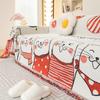 Chenille Sofa Cover Towel Sofa Seat Cushions Four Seasons Universal Sofa Cover Cover Double-Sided Full Cover Non-Slip Seat Cushion Cloth