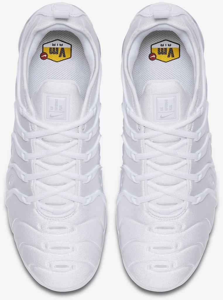 Кроссовки Nike Air VaporMax Plus белый/чистая платина/белый