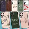Чехол для телефона с текстом песни All Too Well для Samsung Galaxy S25 S24 S23 S22 S21 Ultra S9 S10 S20 Plus FE Funda Cover Shell