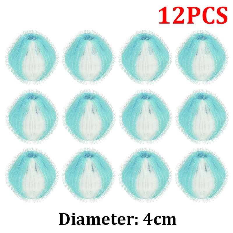 6/12 шт. Фильтр для стиральной машины, плавающий ворс, улавливатель волос, многоразовые шарики для стирки, грязный сбор, шарик для чистки пуха