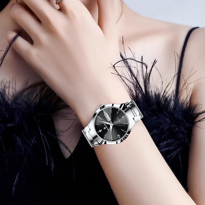 Relogio Feminino BANGWEI Watch women's wristwatch brand Women's Watch Fashion Waterproof Luminous Elegant Watch for Women