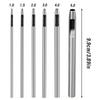Fenrry 6pcs 10-5.0mm Leather Hole Punch Tool Set Round Hole Punch Working Tools for Leather Belts and Other Leather Projects