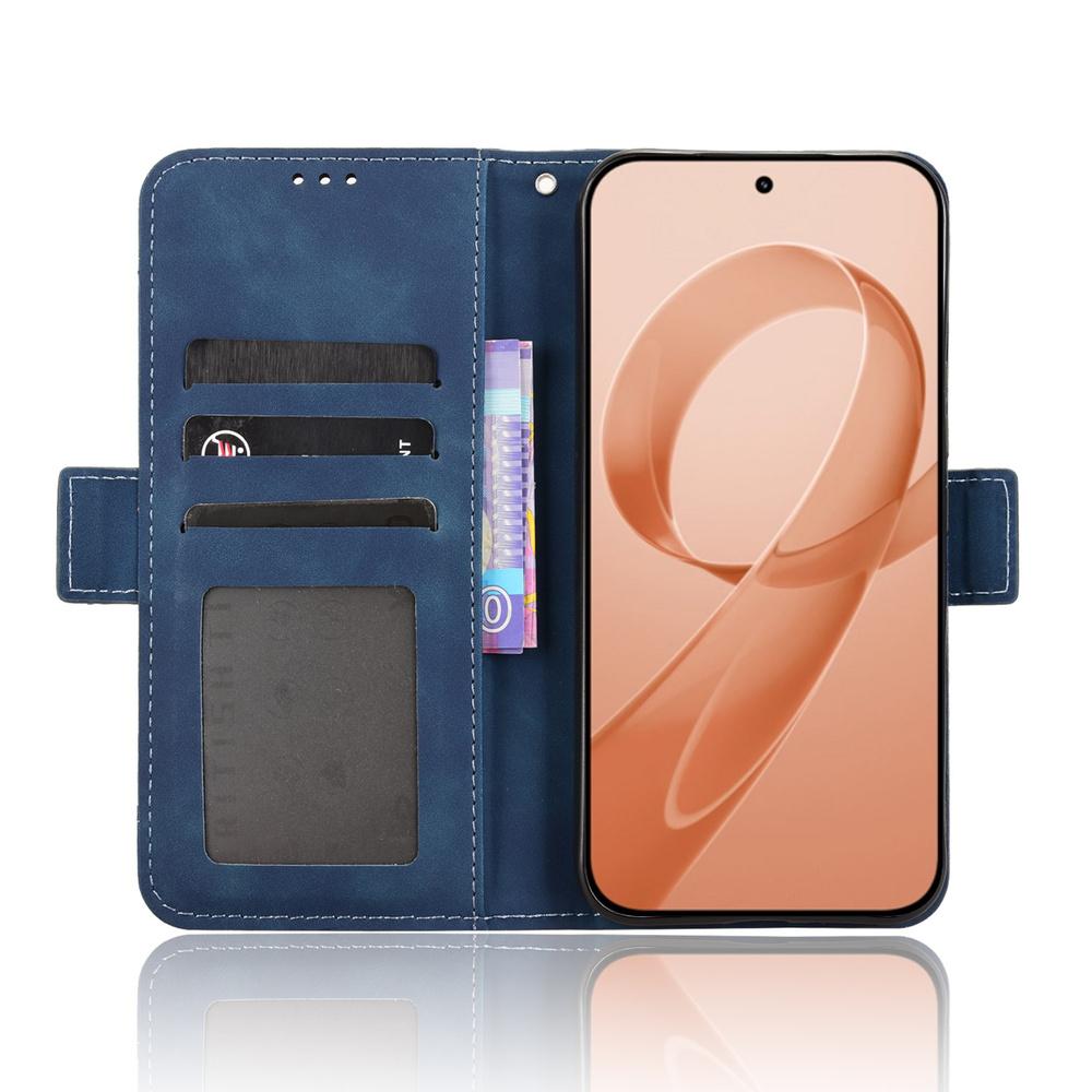 Flip Case for Xiaomi Poco F8 Ultra, Card Slot, Blue