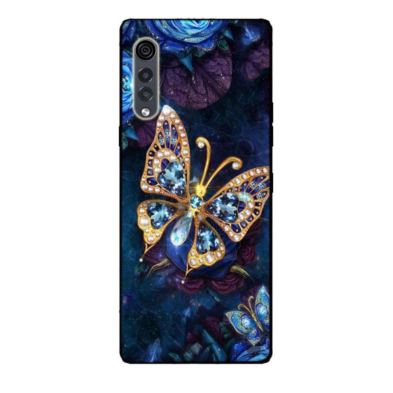 Для LG Velvet Чехол Черный Бампер Силиконовый ТПУ Мягкая Крышка Телефона Для LG Velvet 5G LM-G900 Чехол Мультяшный Funda Для LG Velvet Чехол