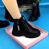 Winter Womens Ankle Boots With Faux Fur Lining For Cold Weather Comfort