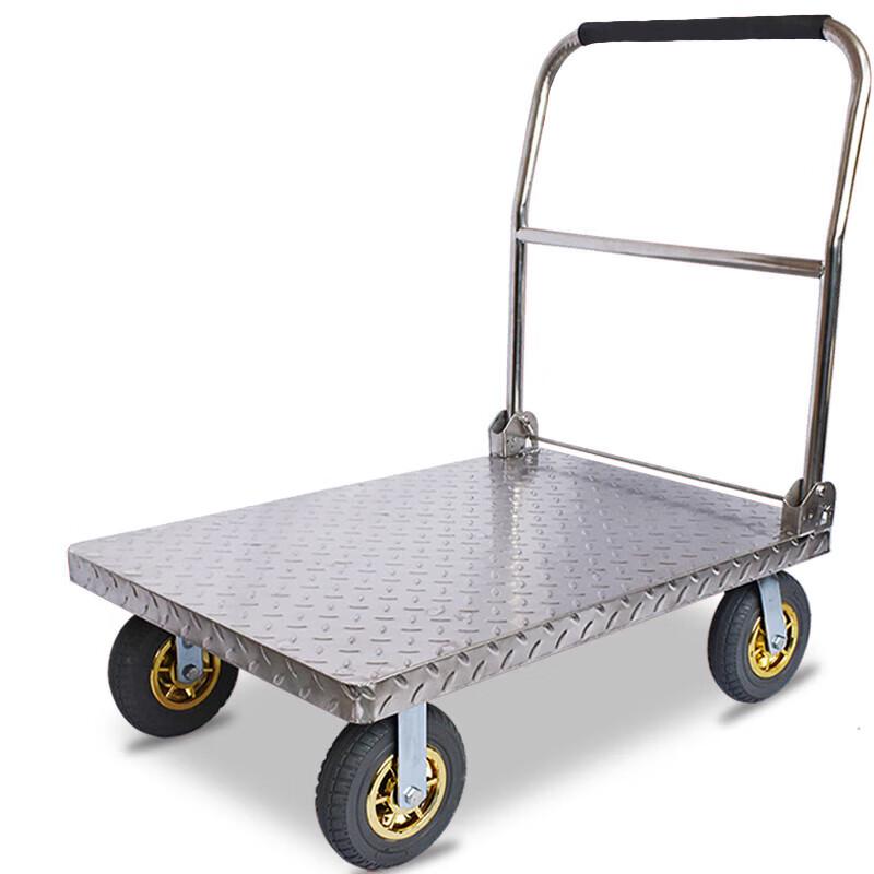 Jundingying Huque Quiet Folding Stainless Steel Hand Cart