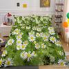 Small Daisy Series Polyester Quilt Cover Pillowcase Two or Three Piece Set 3D Digital Printing