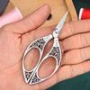 Stainless Steel Stitch Retro Classic  Fine Embroidery Sewing Tailor Scissor Handicraft Fabric Cut Trim Shear Tool
