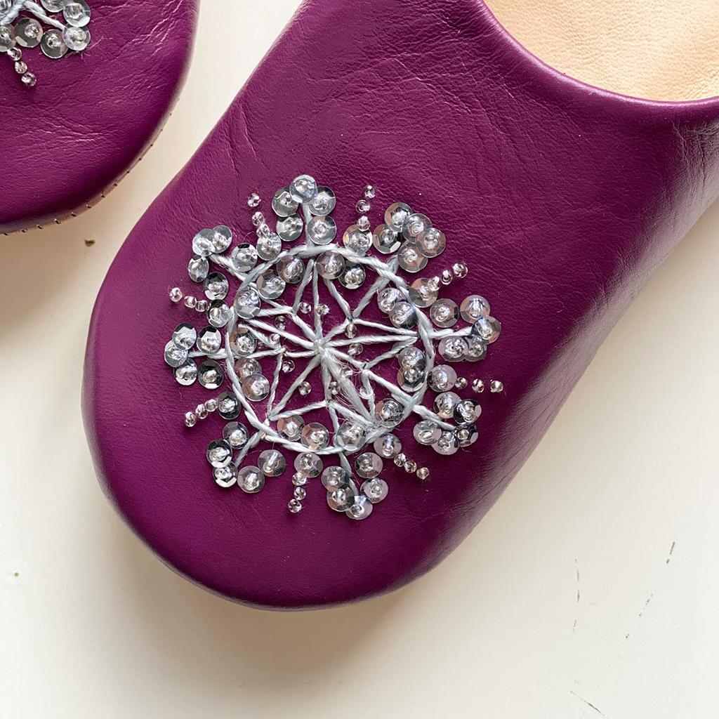 Babouche Stella Dahlia L [dear Morocco] // // (24.5 Cm)