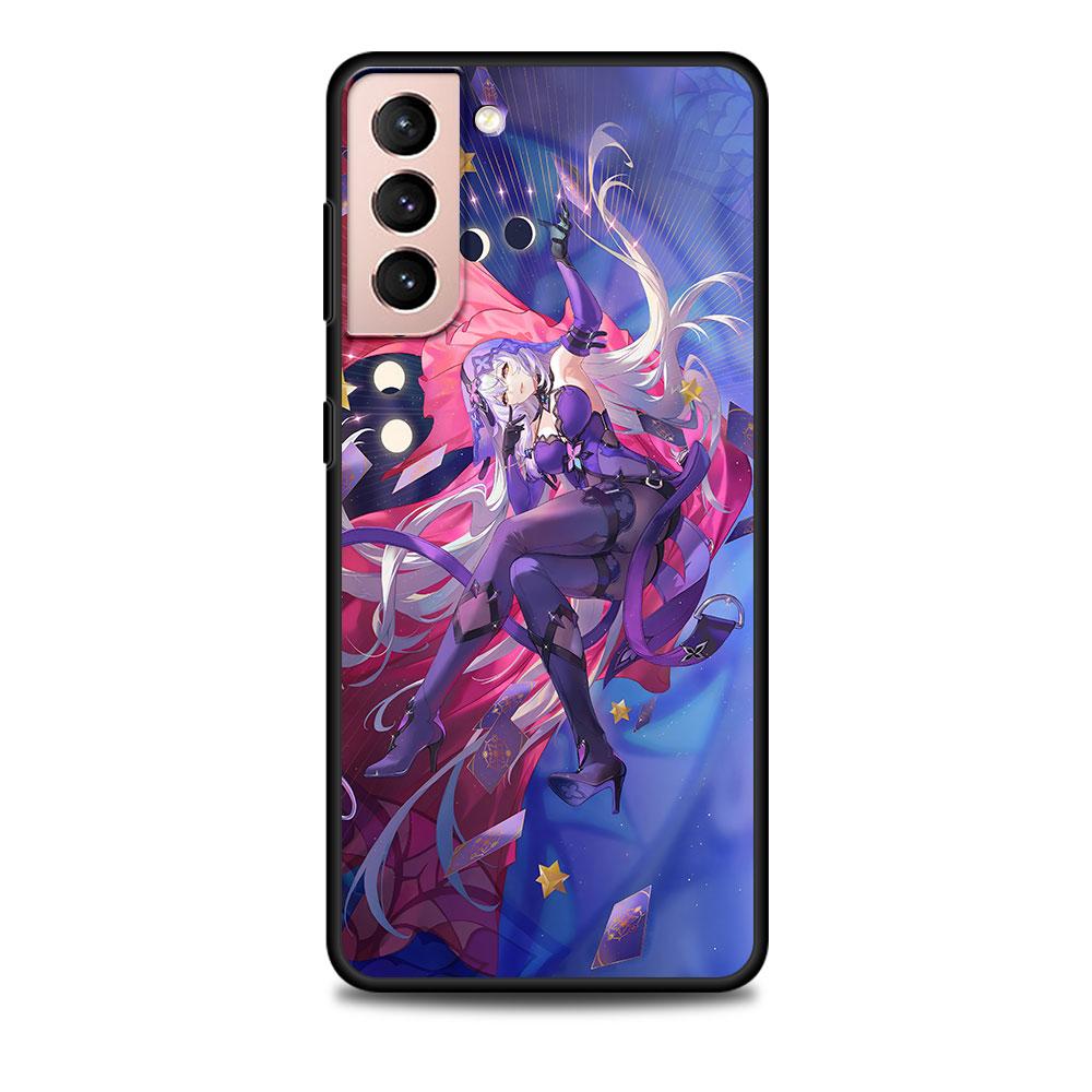 Чехол Black Swan Star Rail Sparkle для Samsung Galaxy S23 S21 S22 S20 FE S9 S10 S24 Ultra S10e S9 Plus Мягкий черный ТПУ чехол для телефона