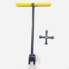 Water Meter Key Heavy Duty 4 Way Utility Versatile Garden Shut Off Tool T Handle for