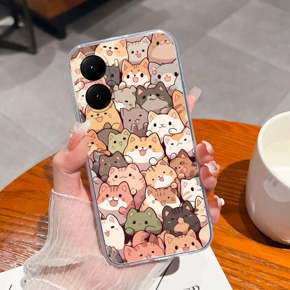 Для Xiaomi Poco X7 X6 M6 14T Pro Poco C71 C75 Xiaomi15 чехлы для телефонов Чехлы Изысканные пейзажи Ударопрочный жидкий силикон мягкий для Xiaomi Shell Bumper