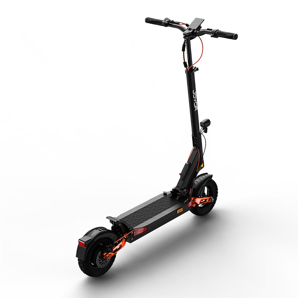 Joyor T6 Black 600W Motor 48V18AH Battery 10 Inch Inflatable Tire Front and Rear Disc Brake Aluminum Alloy Frame Electric Scooter