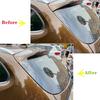 Car Rear Window Side Spoiler Canard Splitter Trim Cover Sticker Fit For BMW X1 E84 2009-2015