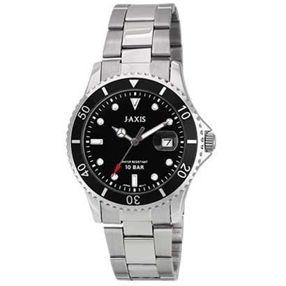 J-AXIS MJG-N37 Men's Quartz Wrist Watch - Silver / Gold MJG-N37-SBK MJG-N37-TBK MJG-N37-SBL Gift Casual Business Sports Student