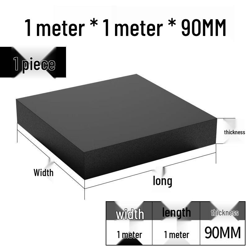 Industrial Square Rubber Anti-Vibration Pad