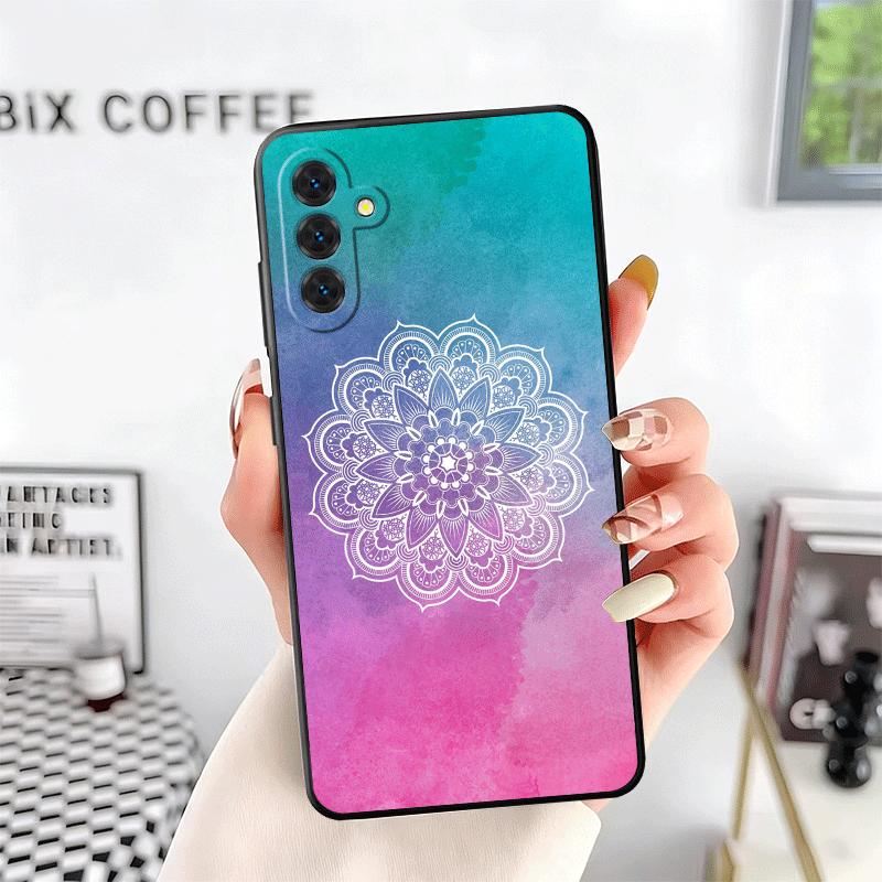 Mandala Style Pattern Soft Phone Case for Samsung A17 A37 A57 A16 A26 A36 A56 A15 A25 A35 A55 A14 A24 A34 A54 A13 A23 A33 A53 A5