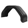 Крыло прицепа Черный ПЭ высокой плотности для одноосных прицепов Колеса диаметром 12 дюймов 13 дюймов
