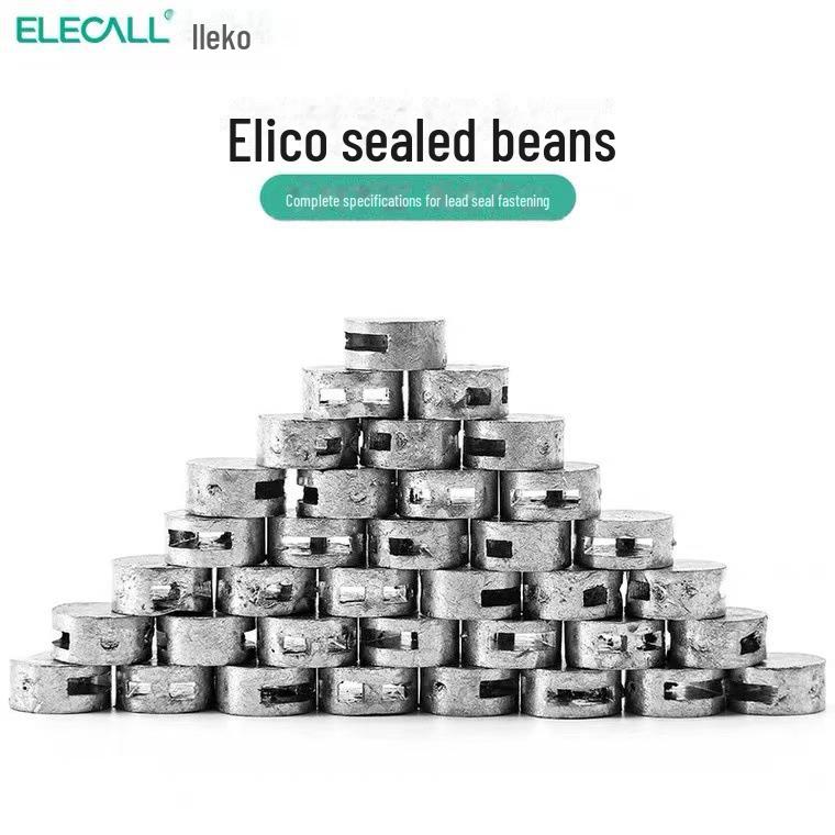 Комплект уплотнений Elek Anti-Theft: Набор для пломбирования свинца, плоскогубцы, проволока, замок и пломбирование счетчиков воды