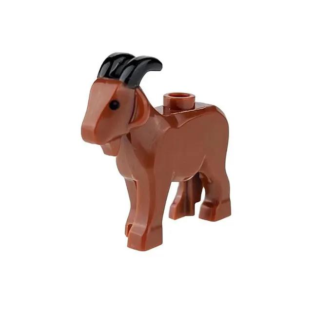 Животные милые модели овцы козы фигурки MOC строительные блоки развивающие креативные игрушки для детей подарки на день рождения