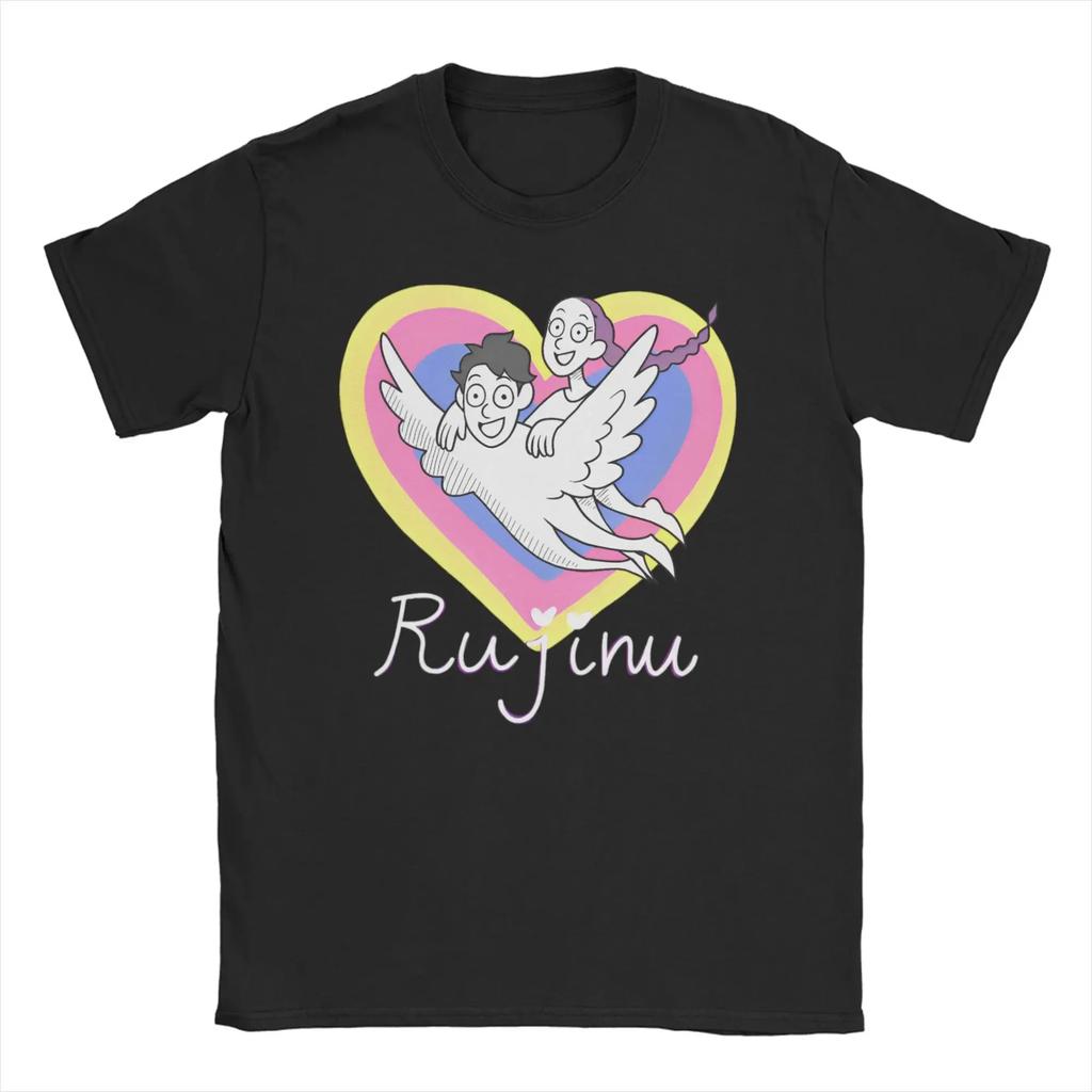 Женская футболка Rujinu KPDH Jinu Охотник на демонов Футболки с коротким рукавом Kpop Huntrix Футболка Харадзюку Каваи Женская одежда