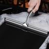 Скребок Универсальный Силиконовый Соскребатель Настенный Рукоятка из Нержавеющей Стали Стеклоочиститель с Крючком для Кухни Ванной Комнаты Оконного Стекла Чистка