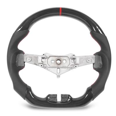 Рулевое колесо Hydro Dip Carbon Fiber Look из перфорированной кожи для Wrangler JK JKU 2011–2017