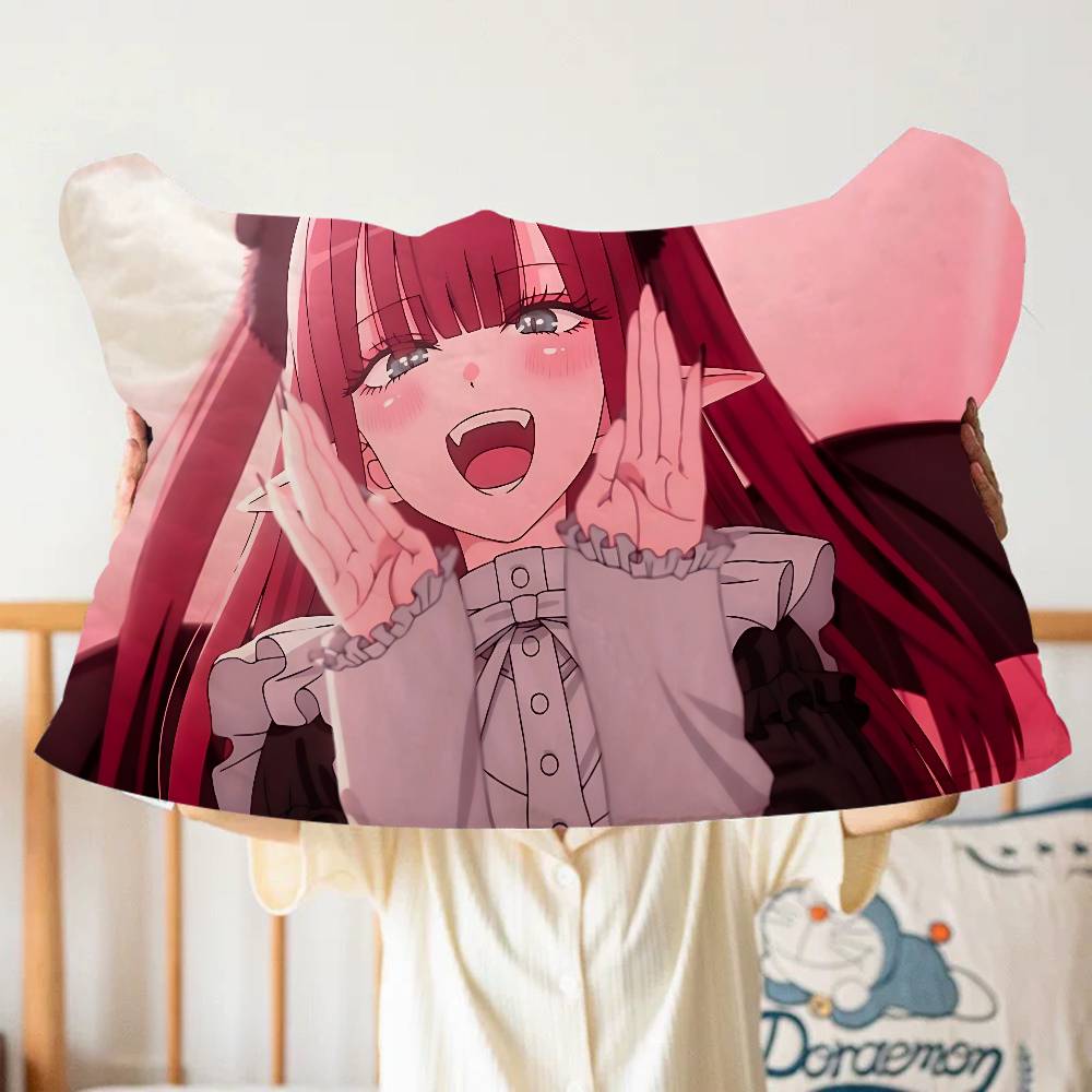 My Dress Up Darling Аниме Премиум Быстросохнущее Подушечное Полотенце Прочная Полиэстеровая Ткань для Взрослых Наволочка