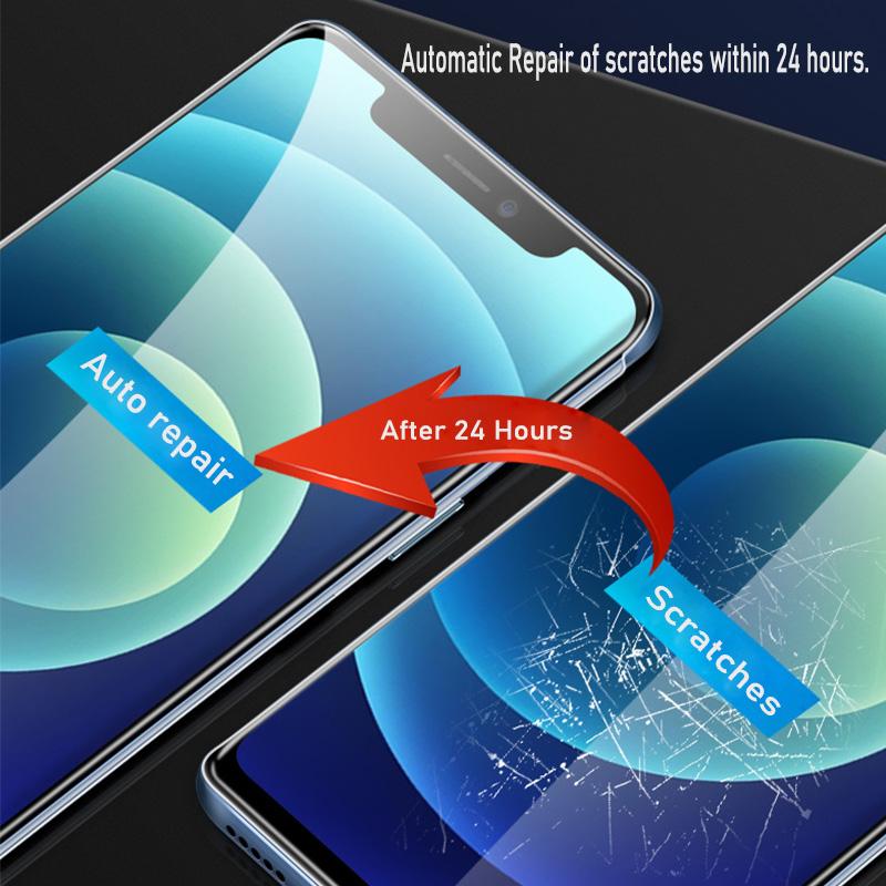 3PCS Soft Hydrogel Film For iPhone 13 Mini 12 11 14 Pro Max Screen Protector For iPhone 14 8 6s 7 Plus XR XS SE 3 2022 Gel Film