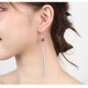 Lindon Copper Alloy Zircon Earrings Drop Earrings For Women Wedding Party Gifts