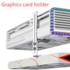 Антикоррозийный держатель видеокарты для компьютера, опорная рама для видеокарты, алюминиевый кронштейн-гнездо для GPU для сборки компьютера своими руками