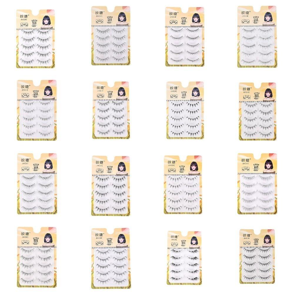 Профессиональные полные пучки накладных ресниц DIY полные полоски ресницы милые наращивание ресниц для женщин