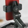 Mobile Phone Holder Tripod Stand High Stability Adjustable Compact Design Anti-Slip Portable Cellphone Holder Desk Stand