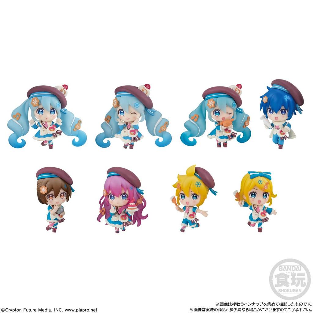BANDAI SNOW MIKU 2026 КОЛЛЕКЦИЯ Жевательная резинка Конфетная игрушка Набор [Коробка 8]
