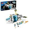 LEGO City Moon Station 60349, a Space Building Block Gift for Boys and Girls Ages 6 and Up.