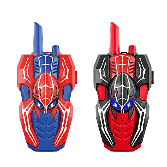 2 шт. Детская игрушка-интерком «Паук» с антенной, дальнего действия, для мальчиков и девочек, для взаимодействия родителей и детей, для использования в помещении и на открытом воздухе, для детей, портативная беспроводная игрушка-интерфон