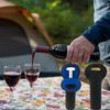 Insulated Beer Cooling Holder with Handle Wine Travel Carrier Simple Wine Carrier Tote Bag  Outdoor