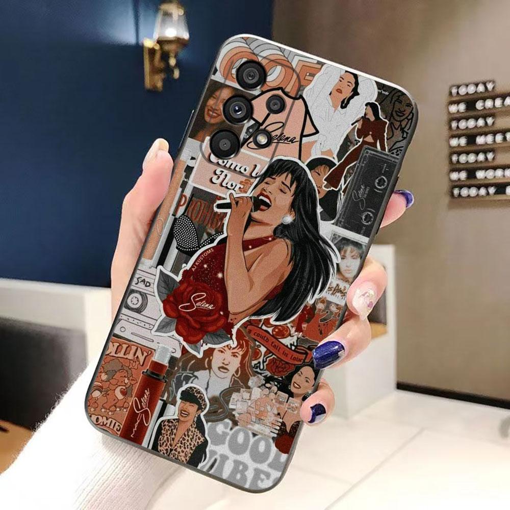Чехол для телефона S-Selena Q-Quintanilla для Samsung Galaxy A72 A71 A55 A54 A53 A52 A42 A34 A33 A32 A23 A22 A21S A20S Чехол Funda Оболочка