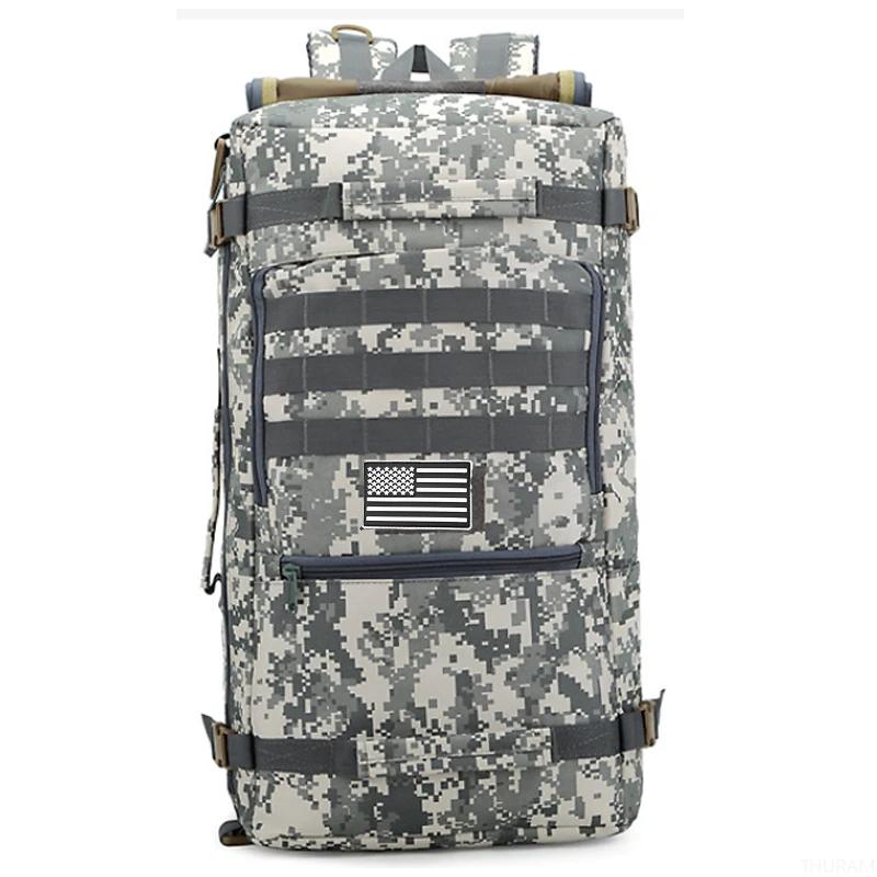 Водонепроницаемый прочный тактический рюкзак из нейлона 1000D для активного отдыха - Треккинг, Рыбалка, Охота, Кемпинг 3 в 1