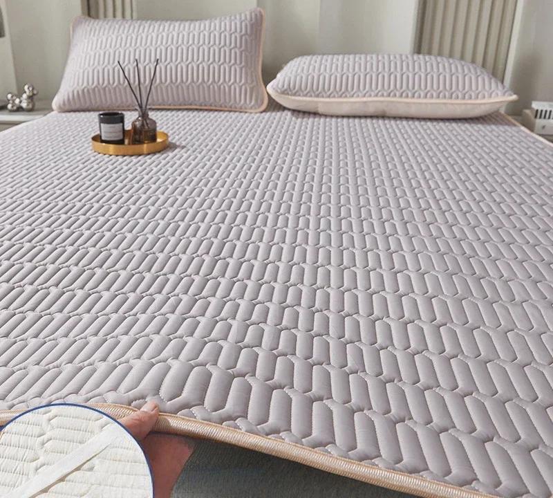 2 шт./3 шт. латексный летний коврик, охлаждающий коврик для кровати и наволочка, коврик для холодного сна, летний дышащий складной крутой коврик