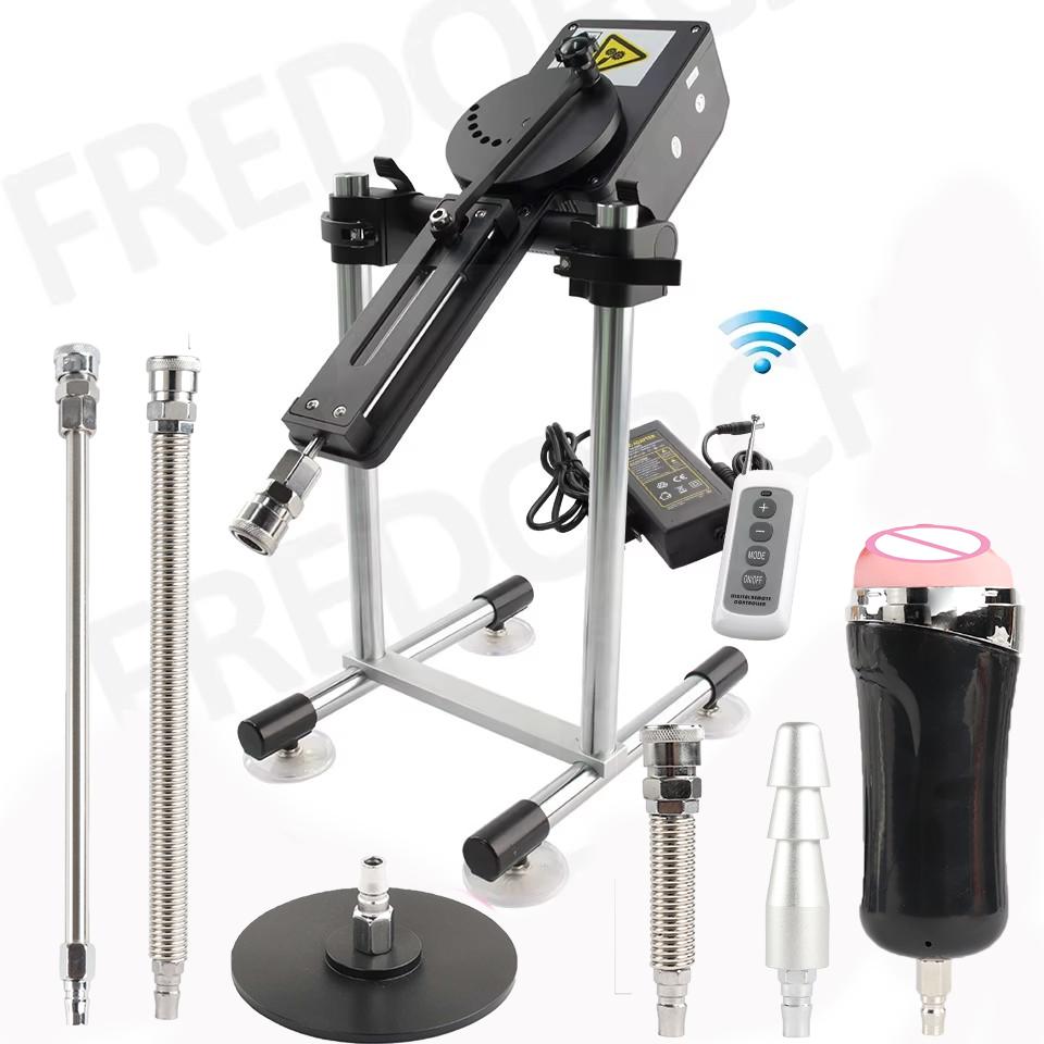 Автоматическая секс-машина Толкающая машина с дилдосами Пульт/APP Управление для пары 70 Вт Мощная машина любви Специальная функция