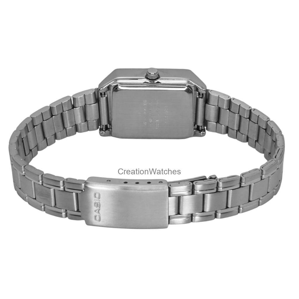 Casio Standard Analog Stainless Steel Silver Dial Quartz LTP-V007D-7B Women's Watch