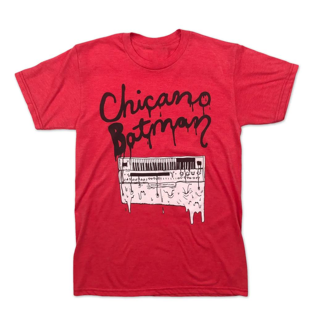 Футболка Chicano Batman Melting Organ Красная Унисекс S-5XL IM1036
