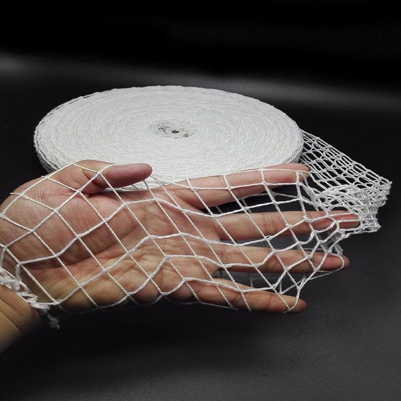 5 м хлопчатобумажная сетка для мяса, сетка для ветчины, колбасы, мясная сетка для оболочки колбасы, сетка в рулоне